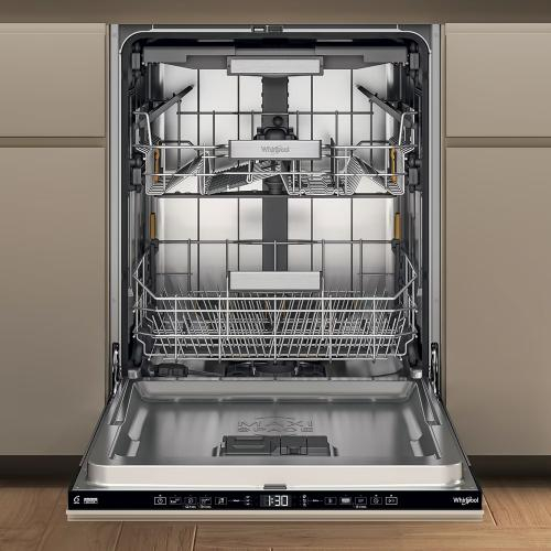 Masina de spalat vase incorporabila WHIRLPOOL W7I HT58 T, MaxiSpace, 6th Sense, 15 seturi, 8 programe, 60 cm, Clasa B, panou comanda negru [3]