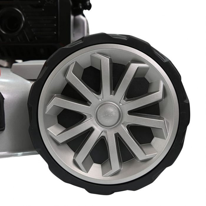 Masina de tuns gazon/iarba autopropulsata pe benzina Ruris rx311s, 3.9 CP, 170 CC, 4 timpi, 46 cm latime lucru, 25-75 mm inaltime lucru,functie mulcire,65 l volum sac colector,rezervor 1 l [5]