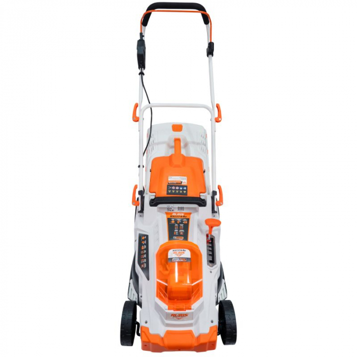 Masina de tuns gazon pe Acumulator RURIS RXI 3744e power alfa up {contine 2 acumulatori+incarcator dublu},3744RXA2024 [2]