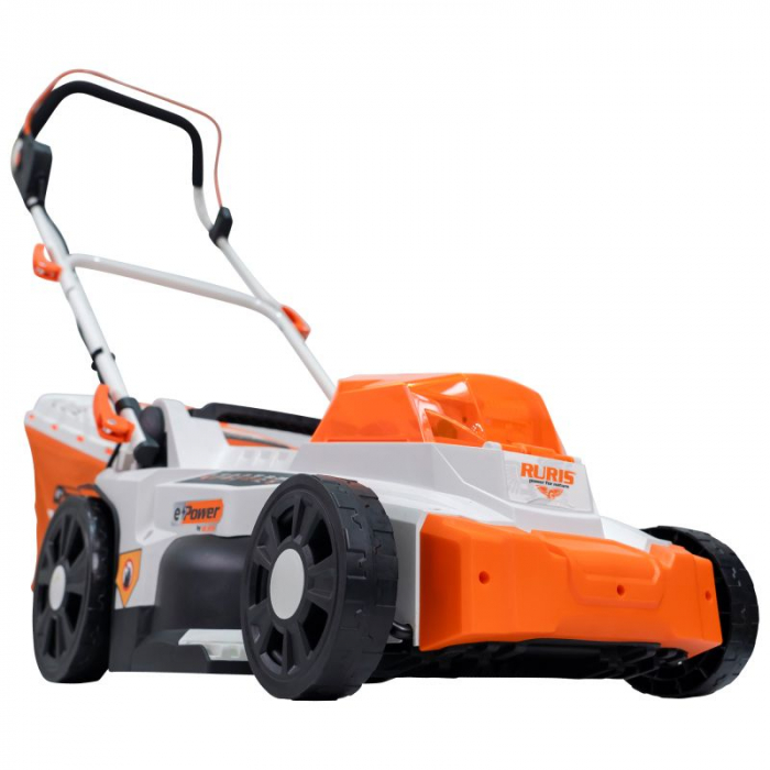 Masina de tuns gazon pe Acumulator RURIS RXI 3744e power alfa up {contine 2 acumulatori+incarcator dublu},3744RXA2024 [5]