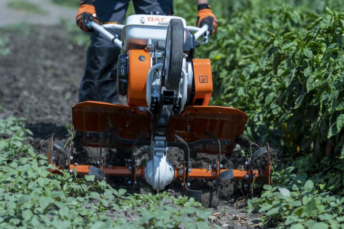 Motosapa DAC 7000 ACC3 + roti cauciuc 4.00-8+rarita+plug+adaptor+dispozitiv scos cartofi+roti metalice 400 fara manicot+cultivator 7CP, 70002022acc3 [4]