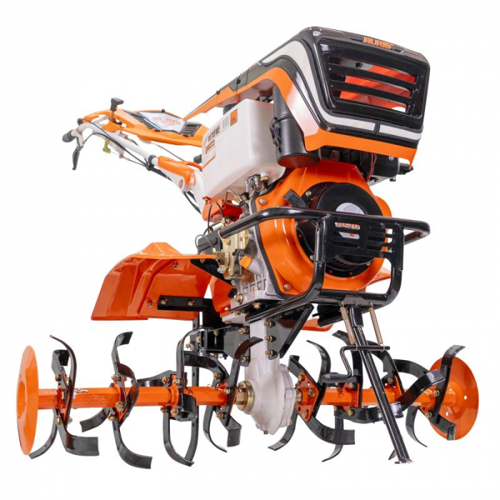 Motosapatoare RURIS 1001KSD + roti cauciuc 5.00-12+plug reversibil rev2+roti metalice 500+set contragreutati 20kg 11 CP,1001ksdst2022 [3]