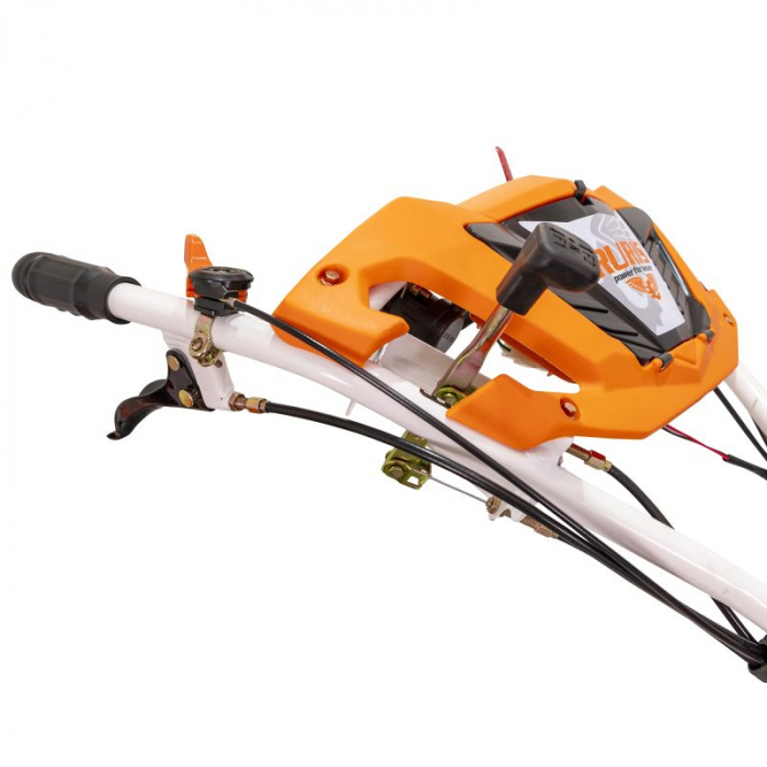 Motosapatoare RURIS 1001KSD + roti cauciuc 5.00-12+plug reversibil rev2+roti metalice 500+set contragreutati 20kg 11 CP,1001ksdst2022 [2]