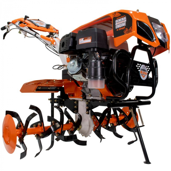 Motosapatoare RURIS 1300 KS + roti cauciuc 5.00-12+plug reversibil rev2+roti metalice 500+set contragreutati 20kg 13 CP,130012019 [7]