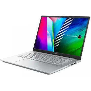 Laptop ASUS Vivobook Pro OLED K3400PA-KM040X, Intel Core i5-11300H, 14inch, RAM 8GB, SSD 512GB, Intel Iris Xe Graphics, Windows 11 Pro, Cool Silver [2]