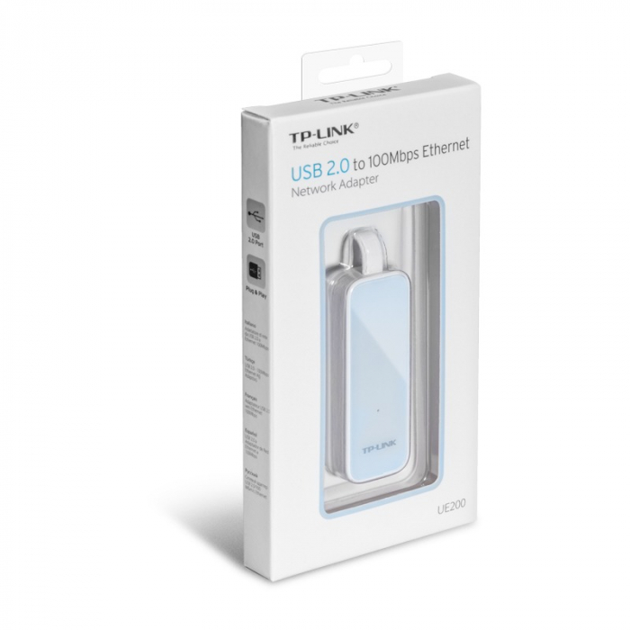 Placa de retea Ethernet 100Mbps TP-Link UE200, USB 2.0 [3]