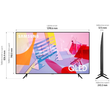 Televizor Samsung 58Q60T, 146 cm, Smart, 4K Ultra HD QLED, Clasa G [8]