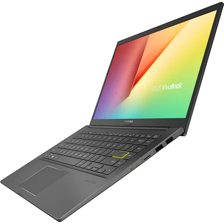 Laptop ultraportabil ASUS Vivobook 14 K413EA-EK1763 cu procesor Intel® Core™ i5-1135G7, 14", Full HD, 16GB, 512GB SSD, Intel Iris Xᵉ Graphics, No OS, Indie Black [3]