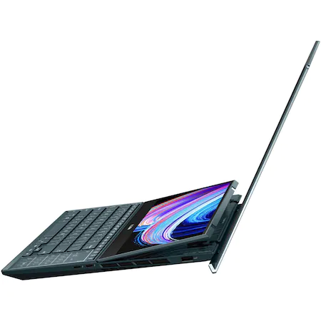 Laptop ASUS Zenbook Pro Duo 15 OLED UX582HS-H2010X cu procesor Intel® Core™ i9-11900H, 15.6", 4K, 32GB, 1TB SSD, NVIDIA® GeForce® RTX™ 3080 8GB, Windows 11 Pro, Celestial Blue [8]