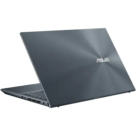 Laptop ASUS Zenbook Pro 15 OLED UX535LI-H2238R cu procesor Intel® Core™ i5-10300H, 15.6", 4K UHD, 16GB, 512GB SSD, NVIDIA® GeForce® GTX 1650 Ti 4GB, Windows 10 Pro, Pine Grey [14]