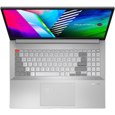 Laptop ASUS Vivobook Pro 16X OLED N7600PC-L2010X cu procesor Intel® Core™ i7-11370H, 16", 4K, 16GB, 1TB SSD, NVIDIA® GeForce® RTX™ 3050TI 4GB, Windows 11 Pro, Cool Silver [9]