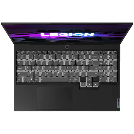 Laptop Gaming Lenovo Legion S7 15ACH6 82K80024RM cu procesor AMD Ryzen 5 5600H, 15.6", Full HD, 165Hz, 16GB, 512GB SSD, NVIDIA GeForce RTX 3050 Ti 4GB, No OS, Shadow Black [9]
