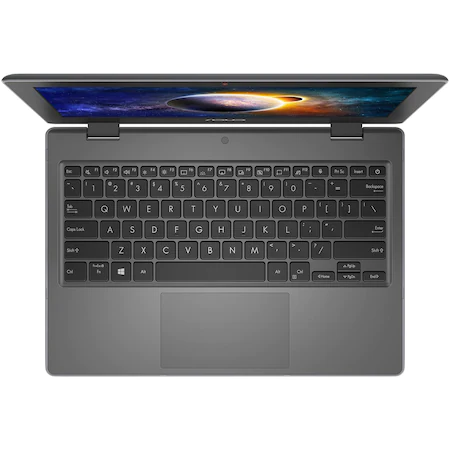 Laptop ultraportabil ASUS BR1100CKA-GJ0035R cu procesor Intel Celeron N4500, 11.6", HD, 4GB, 64GB eMMC, Intel® UHD Graphics, Windows 10 Pro, Dark Grey [7]