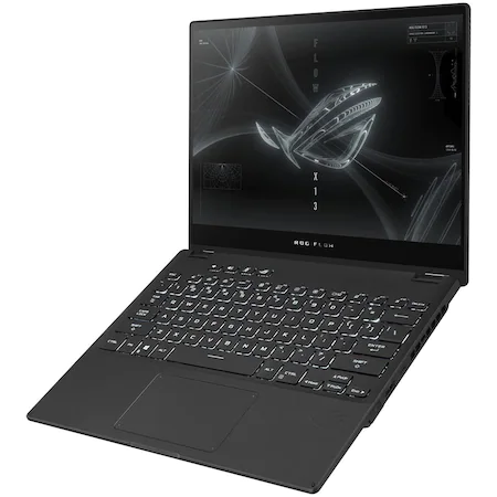 Laptop Gaming ASUS ROG Flow X13 GV301RC-LJ051W cu procesor AMD Ryzen™ 7 6800HS, 13.4", WUXGA, 120Hz, 16GB, 512GB SSD, NVIDIA® GeForce RTX™ 3050 4GB, Windows 11 Home, Off Black [7]