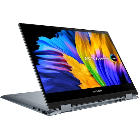 Laptop 2 in 1 ASUS ZenBook Flip 13 OLED UX363EA-HP539X cu proesor Intel® Core™ i7-1165G7, 13.3", OLED, Full HD, 16GB, 512GB SSD, Intel® Iris Xe Graphics, Windows 11 Pro, Pine Grey [4]