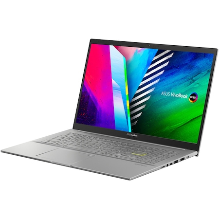 Laptop ASUS VivoBook 15 M513UA-L1298 cu procesor AMD Ryzen™ 5 5500U, 15.6", Full HD, OLED, 8GB, 512GB SSD, AMD Radeon™ Graphics, No Os, Transparent Silver [4]