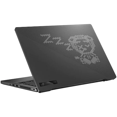 Laptop Gaming ASUS ROG Zephyrus G14 GA401QM-K2030T cu procesor AMD Ryzen™ 9 5900HS, 14", WQHD, 120Hz, 16GB, 1TB SSD, NVIDIA® GeForce RTX™ 3060 6GB, Windows 10 Home, Eclipse Gray AniMe Matrix [5]
