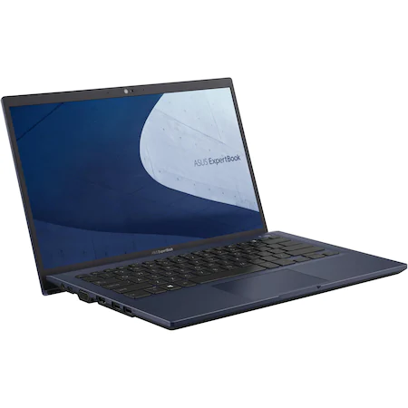 Laptop ultraportabil ASUS ExpertBook B1400CEAE-EB2767 cu procesor Intel® Core™ i7-1165G7, 14", Full HD, 16GB, 1TB HDD + 512GB SSD, Intel Iris Xᵉ Graphics, No OS, Star Black [5]