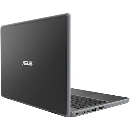 Laptop ultraportabil ASUS BR1100CKA-GJ0035R cu procesor Intel Celeron N4500, 11.6", HD, 4GB, 64GB eMMC, Intel® UHD Graphics, Windows 10 Pro, Dark Grey [12]