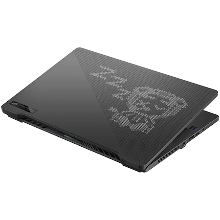 Laptop Gaming ASUS ROG Zephyrus G14 GA401QM-K2030T cu procesor AMD Ryzen™ 9 5900HS, 14", WQHD, 120Hz, 16GB, 1TB SSD, NVIDIA® GeForce RTX™ 3060 6GB, Windows 10 Home, Eclipse Gray AniMe Matrix [9]