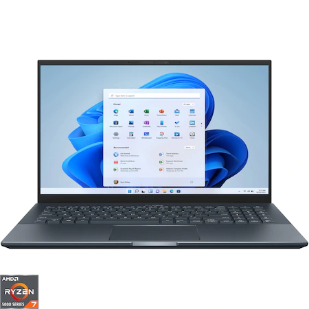 Laptop ASUS ZenBook Pro 15 OLED UM5500QE-KY204X cu procesor AMD Ryzen™ 7 5800H, 15.6", Full HD, 16GB, 1TB SSD, NVIDIA® GeForce® RTX™ 3050 Ti, Windows 11 Pro, Pine Grey [1]