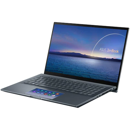 Laptop ASUS Zenbook Pro 15 OLED UX535LI-H2238R cu procesor Intel® Core™ i5-10300H, 15.6", 4K UHD, 16GB, 512GB SSD, NVIDIA® GeForce® GTX 1650 Ti 4GB, Windows 10 Pro, Pine Grey [2]