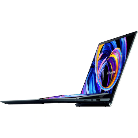 Laptop ultraportabil ASUS ZenBook Duo 14 UX482EA-HY222R cu procesor Intel® Core™ i7-1165G7, 14", Full HD, 16GB, 1TB SSD, Intel Iris Xᵉ Graphics, Windows 10 Pro, Celestial Blue [13]