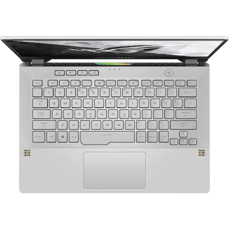 Laptop Gaming ASUS ROG Zephyrus G14 GA401QM-HZ236T cu procesor AMD Ryzen™ 9 5900HS, 14", Full HD, 144Hz, 16GB, 512GB SSD, NVIDIA® GeForce RTX™ 3060 6GB, Windows 10 Home, Moonlight White AniMe Matrix [3]