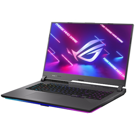 Laptop Gaming ASUS ROG Strix G17 G713RC-HX011 cu procesor AMD Ryzen™ 7 6800H, 17.3", Full HD, 144Hz, 8GB RAM DDR5, 512GB SSD, NVIDIA® GeForce RTX™ 3050 4GB, No OS, Eclipse Gray [2]