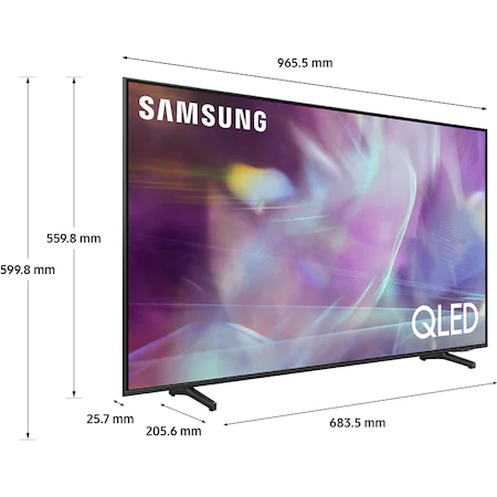 Televizor Samsung 43Q60A, 108 cm, Smart, 4K Ultra HD, QLED, Clasa G [6]