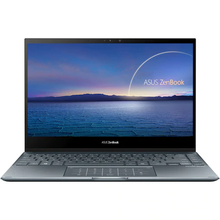 Laptop ASUS ZenBook Flip UX363EA-EM045R cu procesor Intel® Core™ i7-1165G7 pana la 4.7GHz, 13.3" Full HD, 16GB, 1TB SSD, Intel® Iris™ Plus Graphics, Windows 10 Pro, Pine Grey [1]