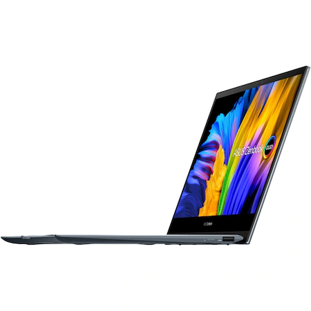 Laptop 2 in 1 ASUS ZenBook Flip 13 OLED UX363EA-HP521X cu proesor Intel® Core™ i7-1165G7, 13.3", OLED, Full HD, 16GB, 1TB SSD, Intel® Iris Xe Graphics, Windows 11 Pro, Pine Grey [10]