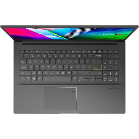 Laptop ASUS Vivobook 15 M513UA-L1297 cu procesor AMD Ryzen™ 5 5500U, 15.6", Full HD, OLED, 8GB, 512GB SSD, AMD Radeon™ Graphics, No OS, Indie Black [6]