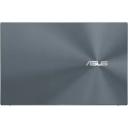 Laptop ultraportabil ASUS ZenBook 14 UM425QA-KI009T cu procesor AMD Ryzen™ 5 5600H, 14", Full HD, 8GB, 512GB SSD, AMD Radeon™ Vega 7 Graphics, Windows 10 Home, Pine Grey [14]