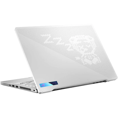 Laptop Gaming ASUS ROG Zephyrus G14 GA401QM-HZ236T cu procesor AMD Ryzen™ 9 5900HS, 14", Full HD, 144Hz, 16GB, 512GB SSD, NVIDIA® GeForce RTX™ 3060 6GB, Windows 10 Home, Moonlight White AniMe Matrix [5]