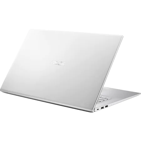 Laptop ASUS X712FA-BX1117 cu procesor Intel(r) Core(tm) i3-10110U, 17.3" HD+, 8GB, 256GB SSD + 1TB HDD, Intel(r) UHD Graphics, No OS, Transparent Silver [6]
