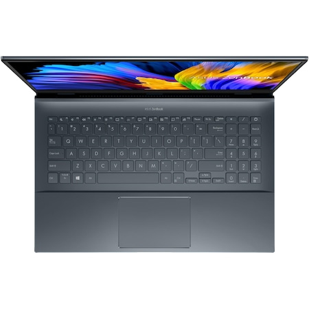 Laptop ASUS ZenBook Pro 15 OLED UM5500QE-KY204X cu procesor AMD Ryzen™ 7 5800H, 15.6", Full HD, 16GB, 1TB SSD, NVIDIA® GeForce® RTX™ 3050 Ti, Windows 11 Pro, Pine Grey [8]