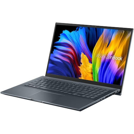 Laptop ASUS ZenBook Pro 15 OLED UM5500QE-KY204X cu procesor AMD Ryzen™ 7 5800H, 15.6", Full HD, 16GB, 1TB SSD, NVIDIA® GeForce® RTX™ 3050 Ti, Windows 11 Pro, Pine Grey [3]