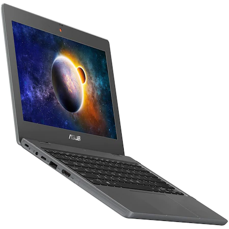 Laptop ultraportabil ASUS BR1100CKA-GJ0035R cu procesor Intel Celeron N4500, 11.6", HD, 4GB, 64GB eMMC, Intel® UHD Graphics, Windows 10 Pro, Dark Grey [9]