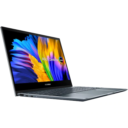 Laptop 2 in 1 ASUS ZenBook Flip 13 OLED UX363EA-HP539X cu proesor Intel® Core™ i7-1165G7, 13.3", OLED, Full HD, 16GB, 512GB SSD, Intel® Iris Xe Graphics, Windows 11 Pro, Pine Grey [6]