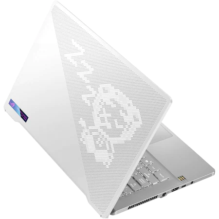 Laptop Gaming ASUS ROG Zephyrus G14 GA401QM-HZ236T cu procesor AMD Ryzen™ 9 5900HS, 14", Full HD, 144Hz, 16GB, 512GB SSD, NVIDIA® GeForce RTX™ 3060 6GB, Windows 10 Home, Moonlight White AniMe Matrix [7]