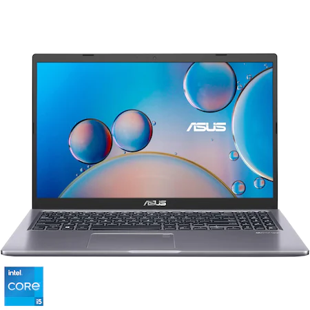 Laptop ASUS X515EA-BQ1114 cu procesor Intel® Core™ i5-1135G7, 15.6", Full HD, 8GB, 512GB SSD, Intel Iris Xᵉ Graphics, No OS, Slate grey [1]