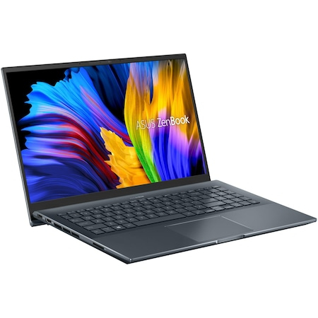 Laptop ASUS ZenBook Pro 15 OLED UM5500QE-KY204X cu procesor AMD Ryzen™ 7 5800H, 15.6", Full HD, 16GB, 1TB SSD, NVIDIA® GeForce® RTX™ 3050 Ti, Windows 11 Pro, Pine Grey [5]