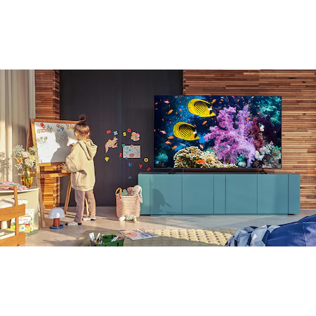 Televizor Samsung 43Q60A, 108 cm, Smart, 4K Ultra HD, QLED, Clasa G [10]