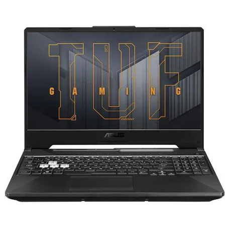 Laptop Asus TUF Gaming F15 FX506HCB-HN1138, Intel Core i5-11400H, 15.6", 8GB, SSD 512GB, nVidia GeForce GTX 1650 4GB, NoOS, Gray [1]
