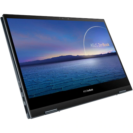 Laptop ASUS ZenBook Flip UX363EA-EM045R cu procesor Intel® Core™ i7-1165G7 pana la 4.7GHz, 13.3" Full HD, 16GB, 1TB SSD, Intel® Iris™ Plus Graphics, Windows 10 Pro, Pine Grey [15]