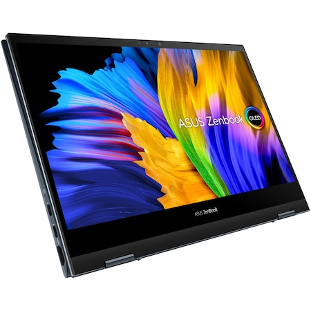 Laptop 2 in 1 ASUS ZenBook Flip 13 OLED UX363EA-HP521X cu proesor Intel® Core™ i7-1165G7, 13.3", OLED, Full HD, 16GB, 1TB SSD, Intel® Iris Xe Graphics, Windows 11 Pro, Pine Grey [14]