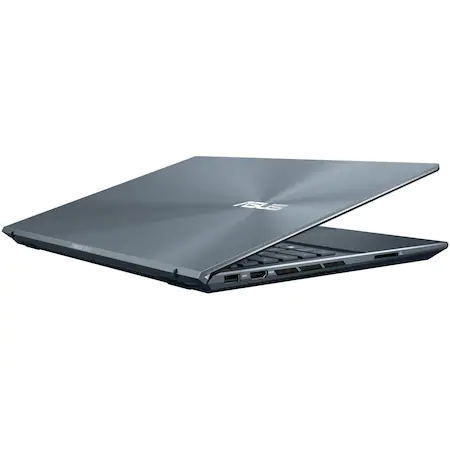 Laptop ASUS Zenbook Pro 15 OLED UX535LI-H2238R cu procesor Intel® Core™ i5-10300H, 15.6", 4K UHD, 16GB, 512GB SSD, NVIDIA® GeForce® GTX 1650 Ti 4GB, Windows 10 Pro, Pine Grey [15]