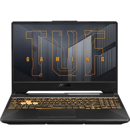 Laptop ASUS Gaming 15.6" TUF F15 FX506HM-AZ157, FHD 240Hz, Intel Core i7-11800H, 16GB DDR4, 1TB SSD, GeForce RTX 3060 6GB, No OS, Eclipse Gray [3]