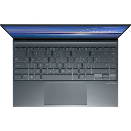 Laptop ultraportabil ASUS ZenBook 14 UM425QA-KI009T cu procesor AMD Ryzen™ 5 5600H, 14", Full HD, 8GB, 512GB SSD, AMD Radeon™ Vega 7 Graphics, Windows 10 Home, Pine Grey [3]